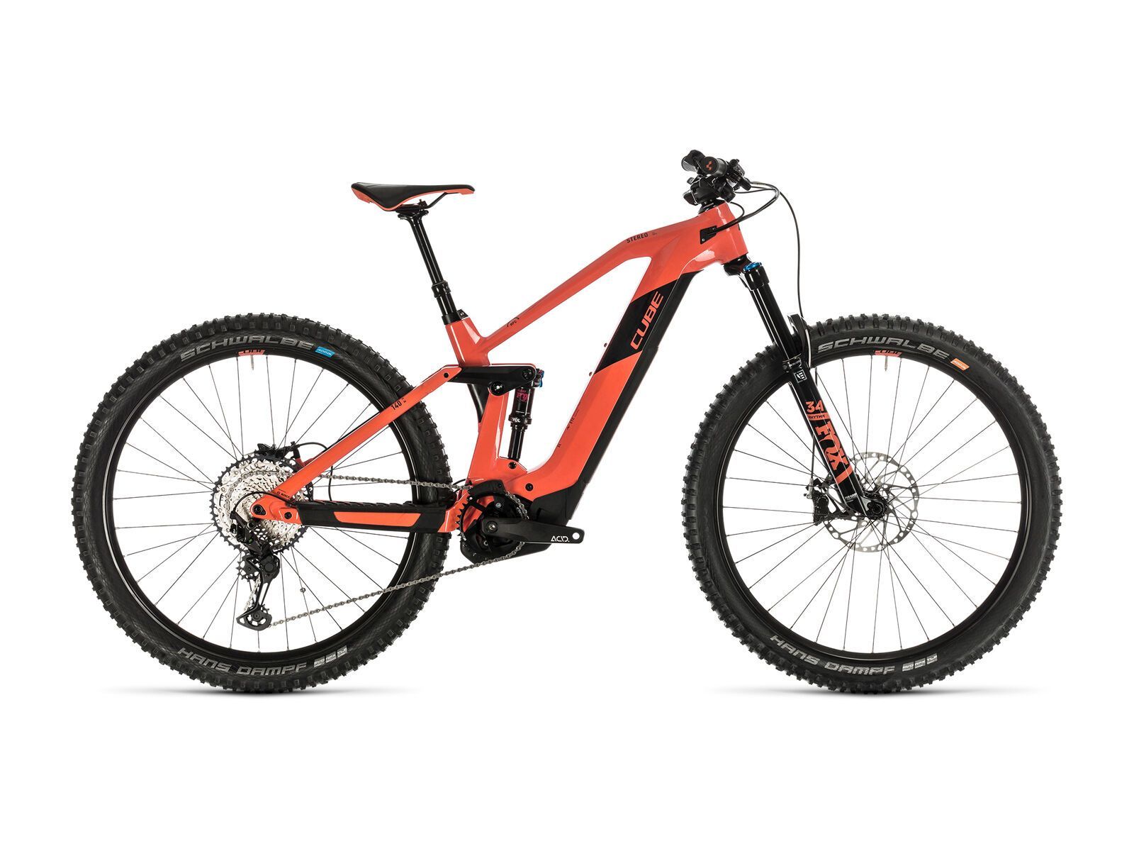 Cube Stereo Hybrid 140 HPC SL 29, red´n´black - Bild 1