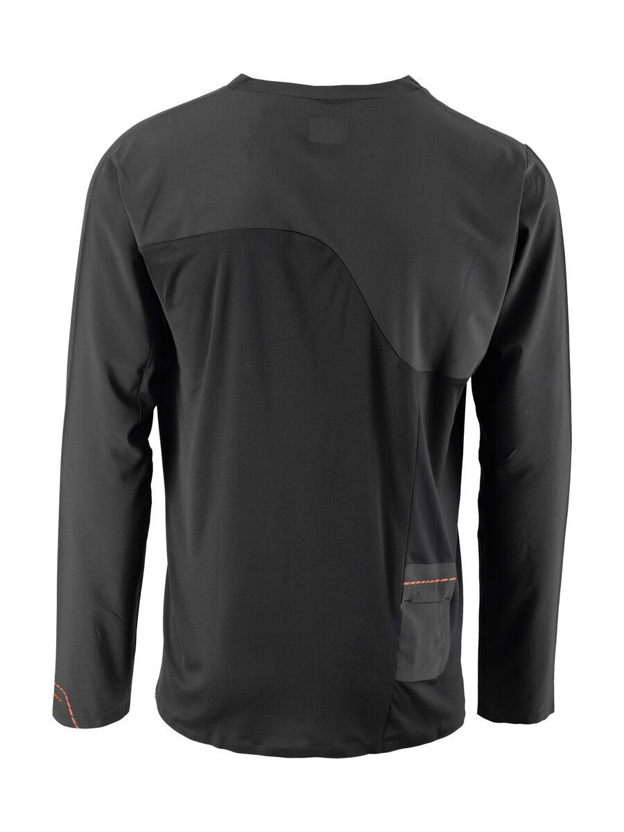 Scott Trail Tech 10 l/sl Shirt, black/tangerine orange - Bild 2
