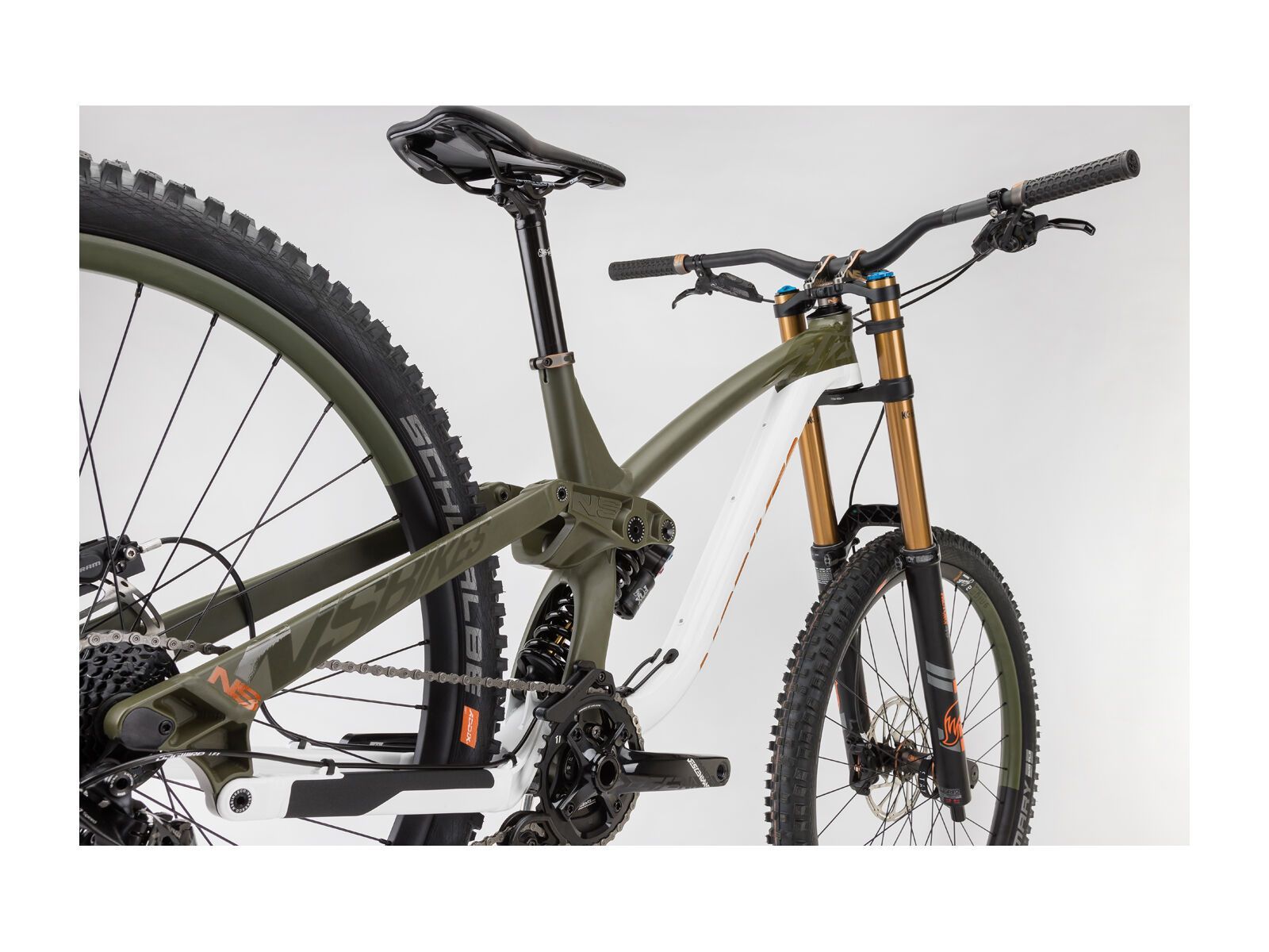 NS Bikes Fuzz 29, white/armygreen - Bild 10