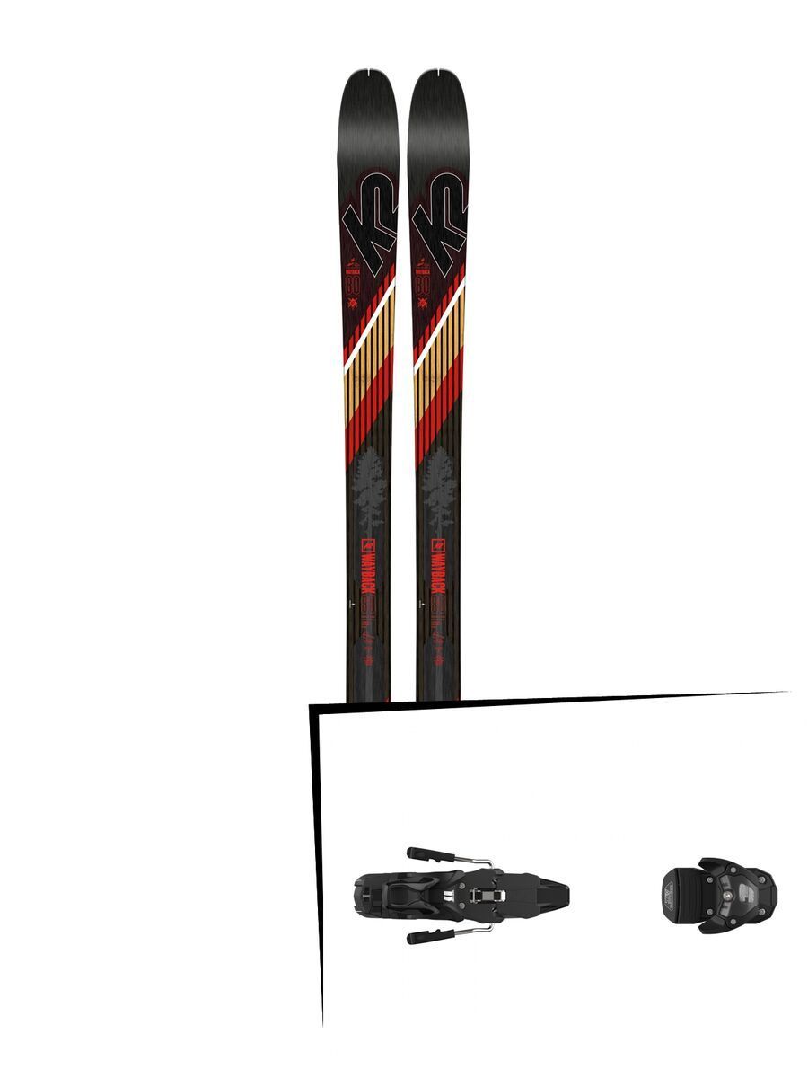 Set: K2 SKI Wayback 80 2019 + Armada Warden MNC 11 black - Bild 1