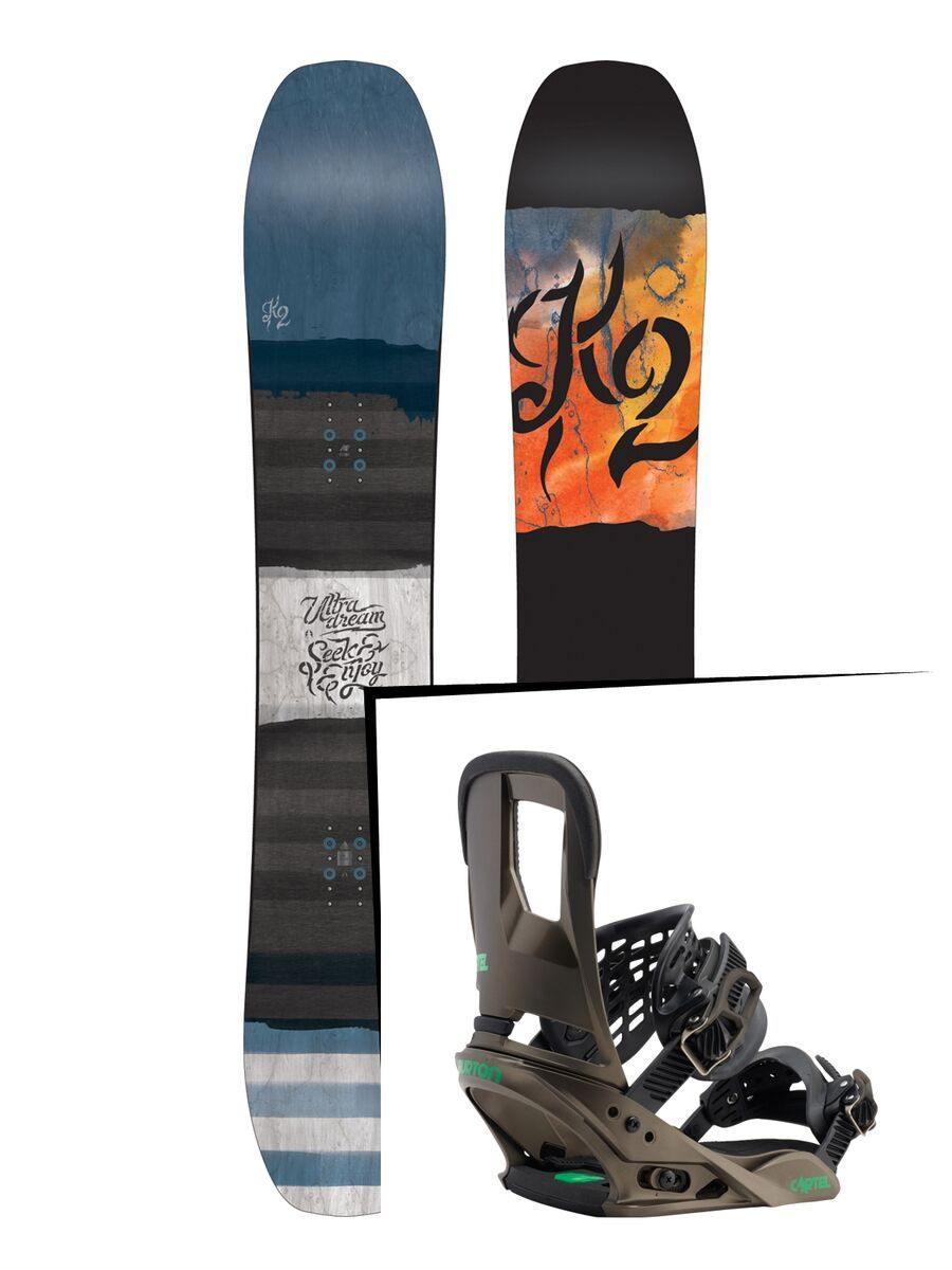 Set: K2 Ultra Dream 2017 + Burton Cartel (1712709S) - Bild 1