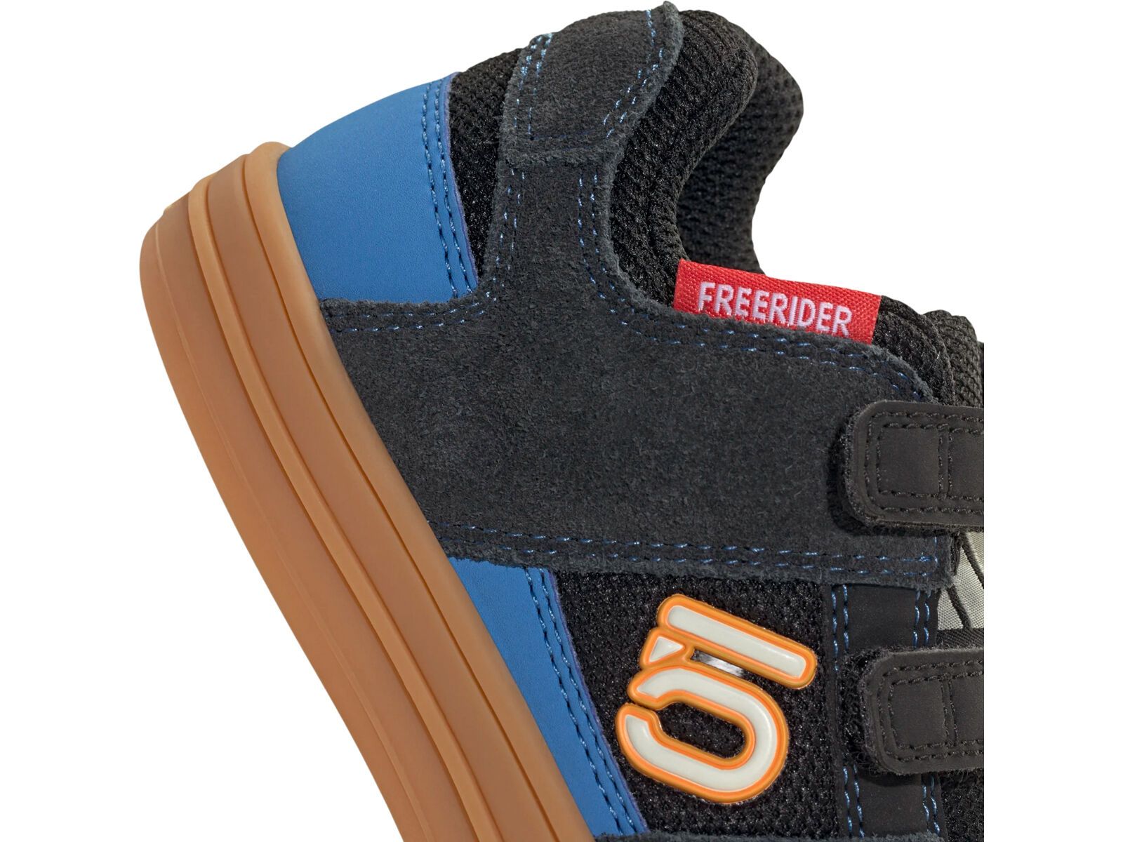 Five Ten Freerider Velcro Kids, black/ray blue - Bild 9