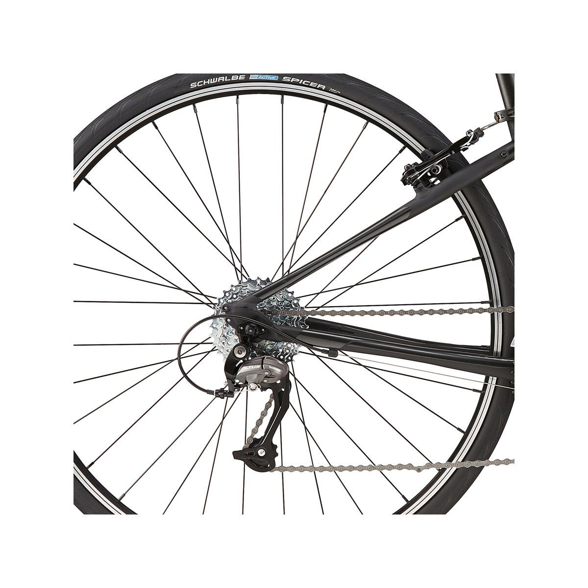Cannondale Quick Women's 5, matte jet black w/ gloss nearly black - Bild 4