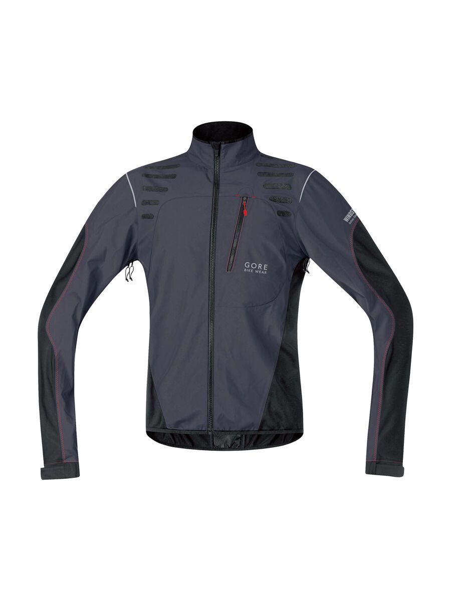 Gore Bike Wear Fusion Cross 2.0 Windstopper Active Shell Jacke, graphite grey/black - Bild 1