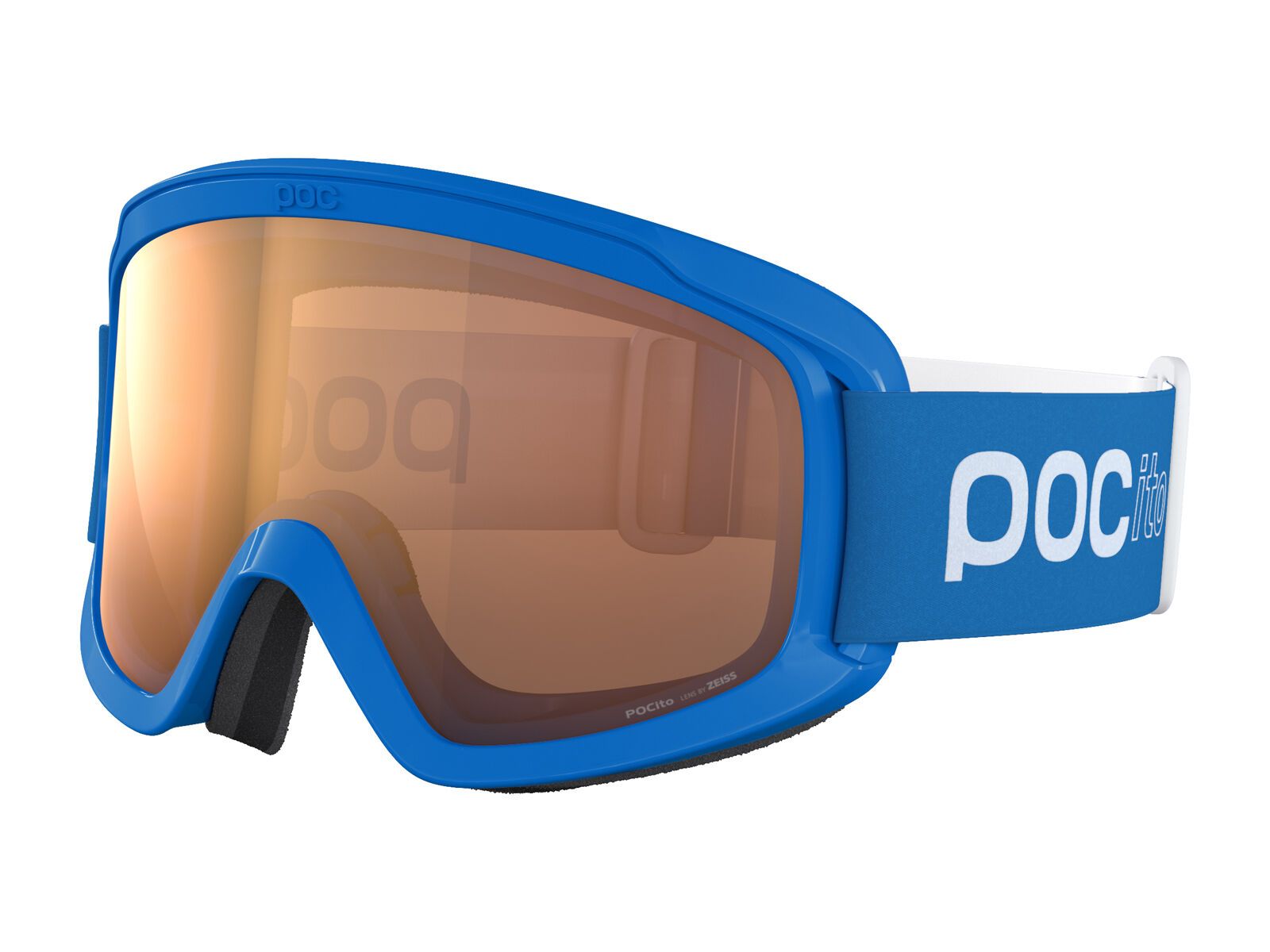 POC POCito Opsin - Orange No Mirror, fluorescent blue - Bild 1