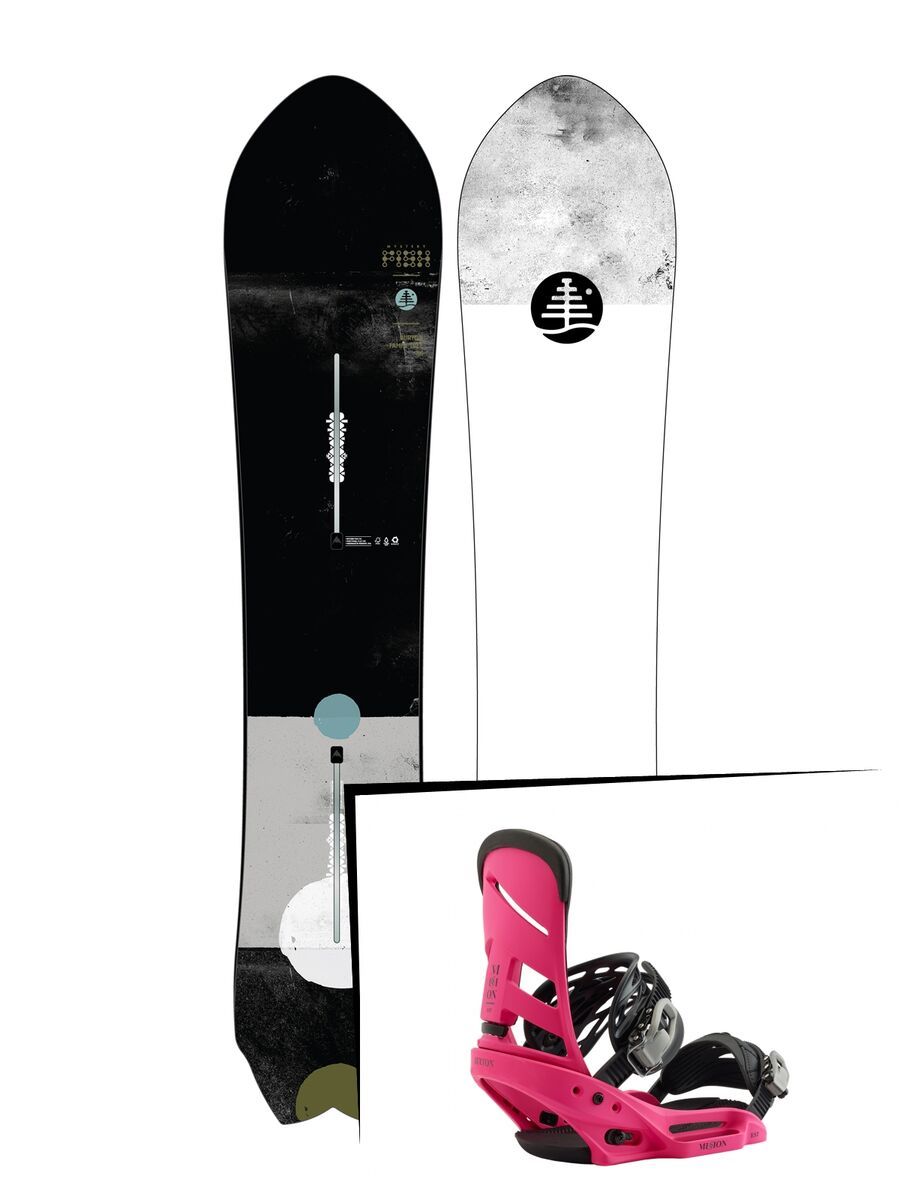 Set: Burton Family Tree Mystery Fish 2019 + Burton Mission EST pink - Bild 1