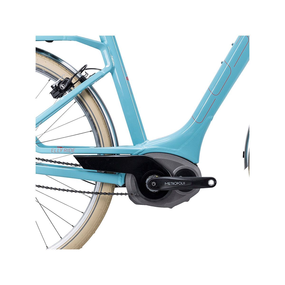 Cube Elly Cruise Hybrid Easy Entry, sunset blue/flashred - Bild 3