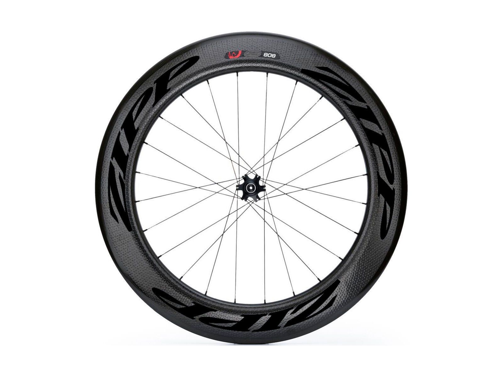 Zipp 808 Firecrest Carbon Clincher Disc-brake, schwarz - Bild 1