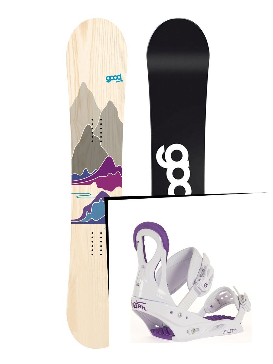 Set: goodboards Prima 2017 + Burton Stiletto Disc (1712939S) - Bild 1