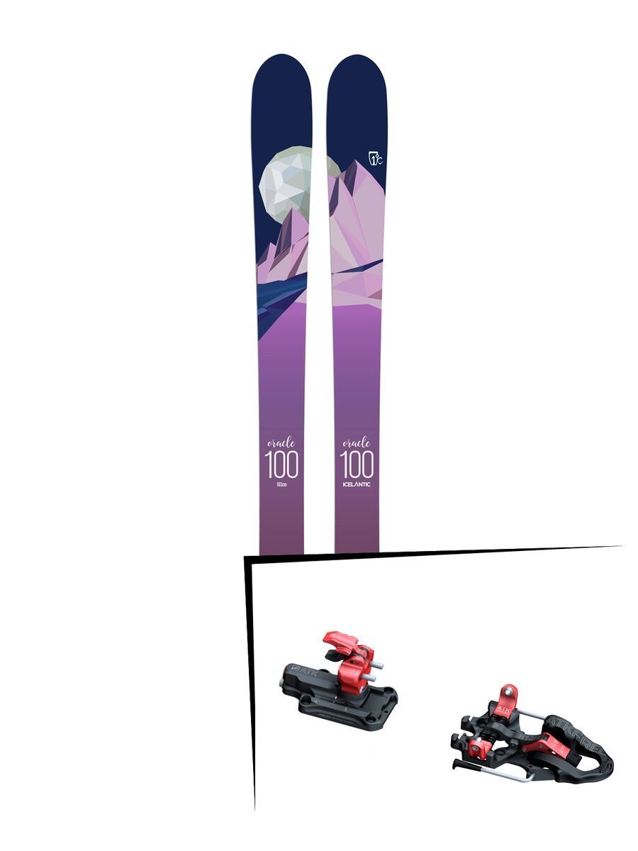 Set: Icelantic Oracle 100 2018 + ATK Raider 12 2.0 - Bild 1