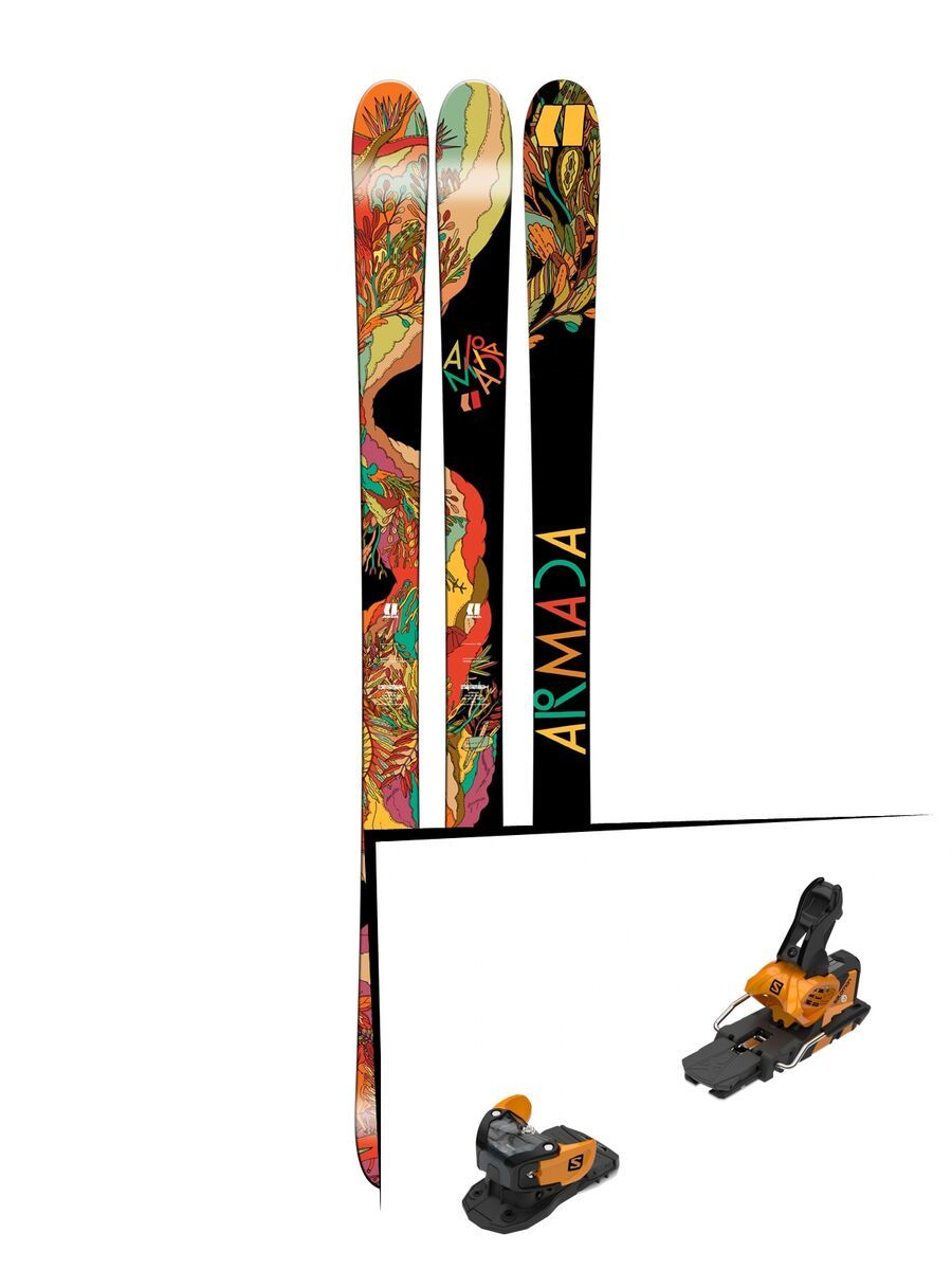 Set: Armada Arw 96 2017 + Salomon Warden MNC 13 (2212344) - Bild 1