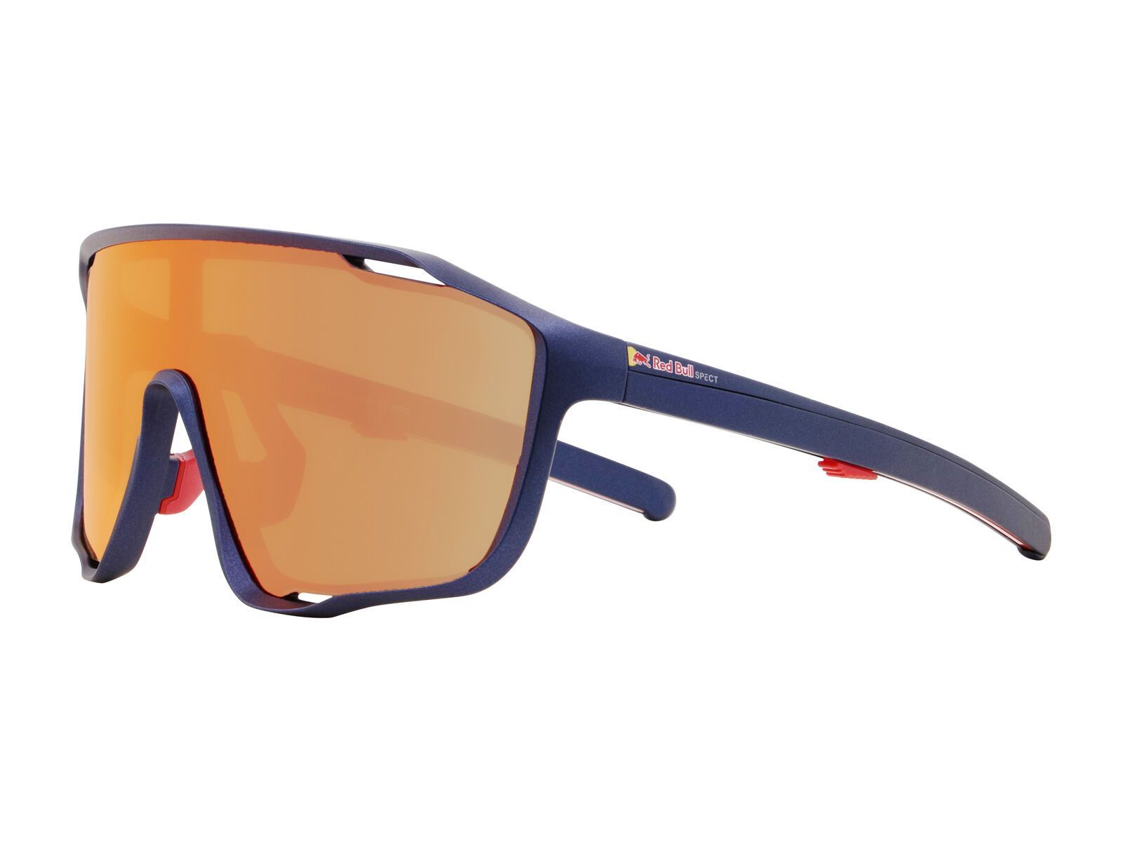 Red Bull Spect Eyewear Kraft, Brown Red Mirror / blue - Bild 4