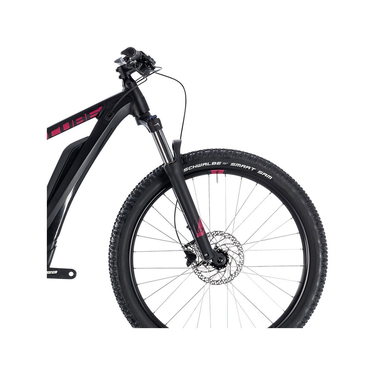Cube Access Hybrid Pro 400 29, black´n´berry - Bild 7