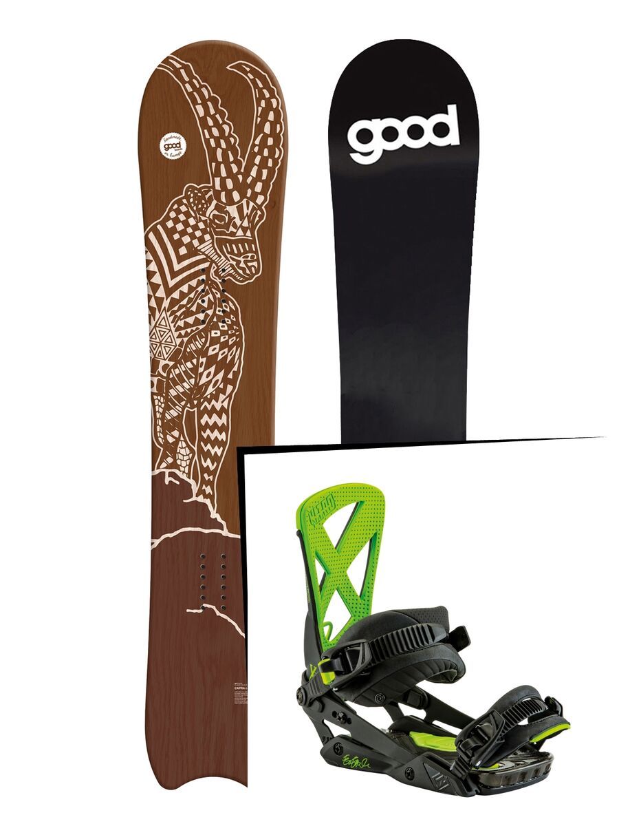 Set: goodboards Capra 2017 + Nitro Phantom (1691282S) - Bild 1