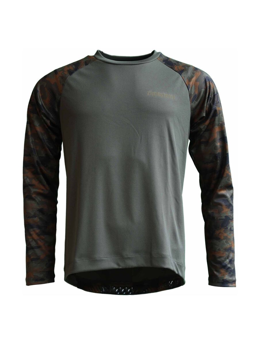 Zimtstern Braapz Shirt LS Men’s, forest night - Bild 1