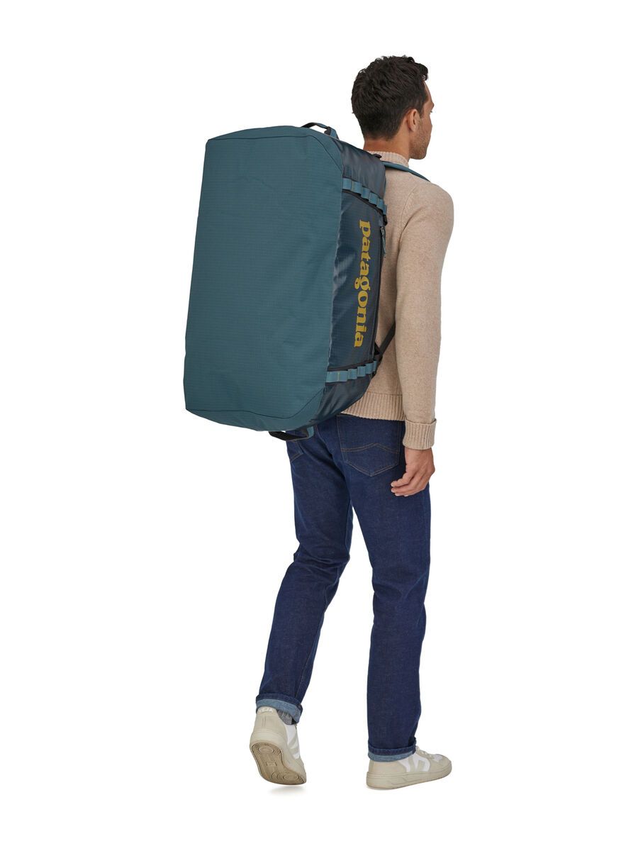 Patagonia Black Hole Duffel 70 L, abalone blue w/ink black - Bild 4