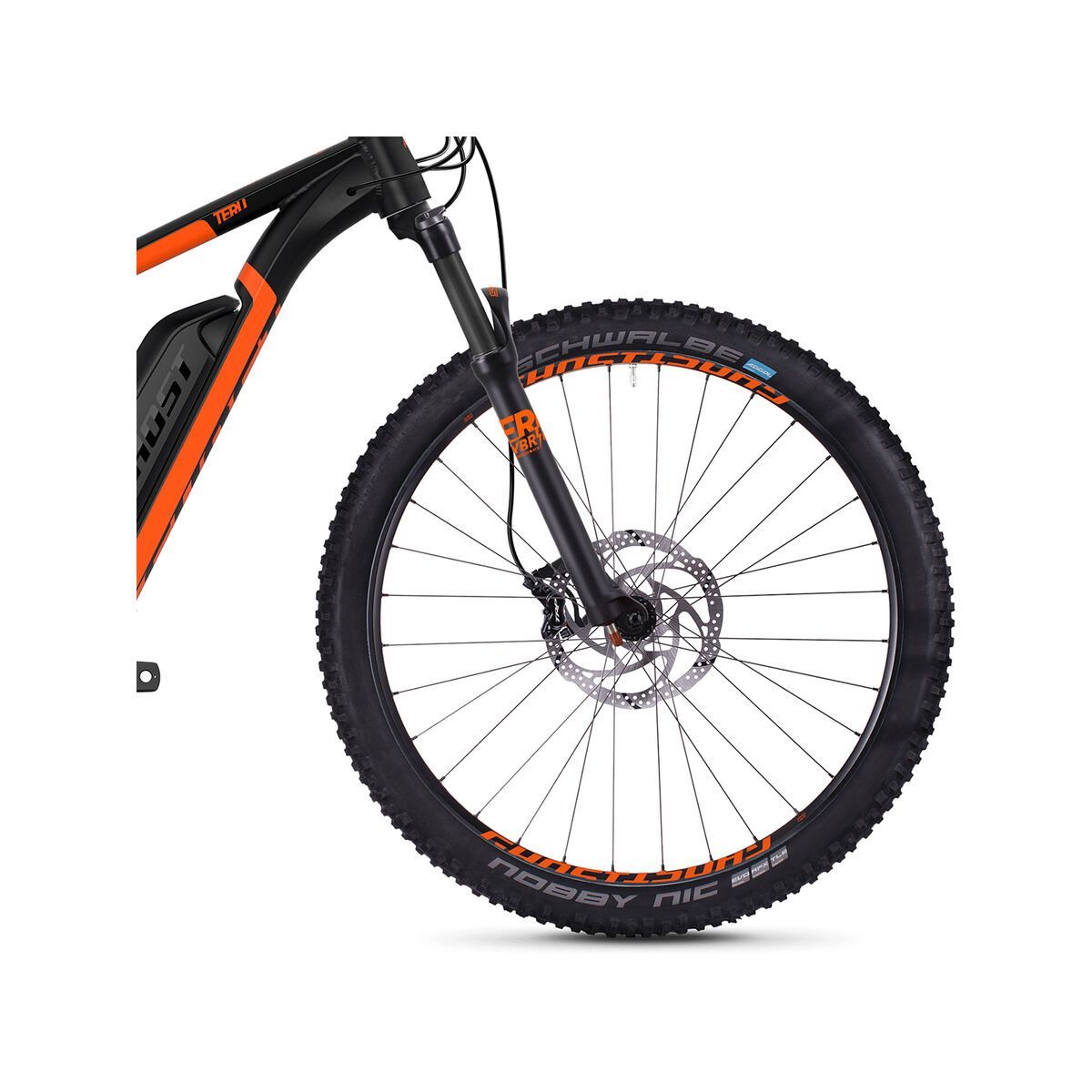 Ghost Hybride Teru B5.7+ AL, night black/neon orange - Bild 2