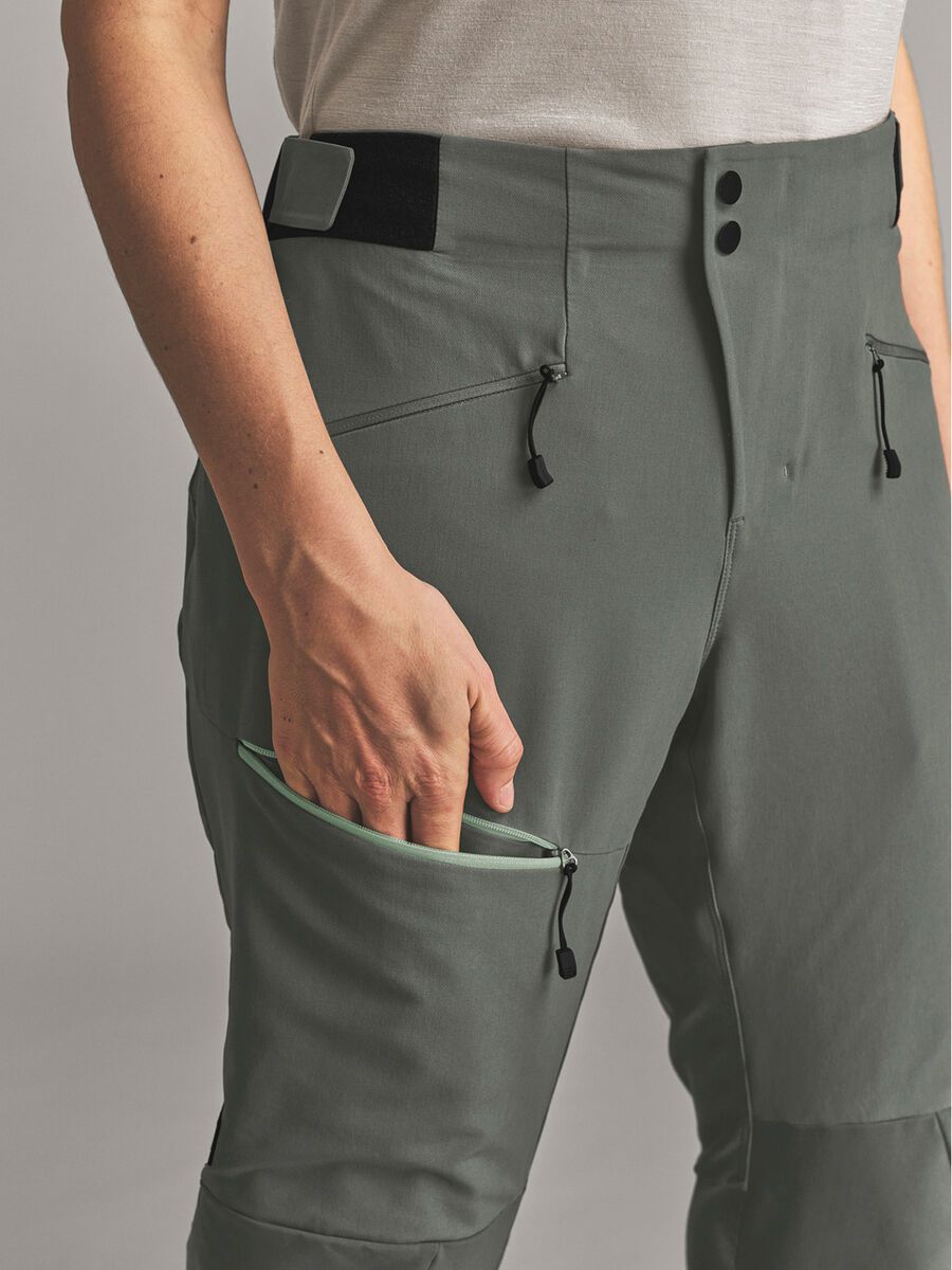 Ortovox Ortler Softshell Pants W, dark sage - Bild 8