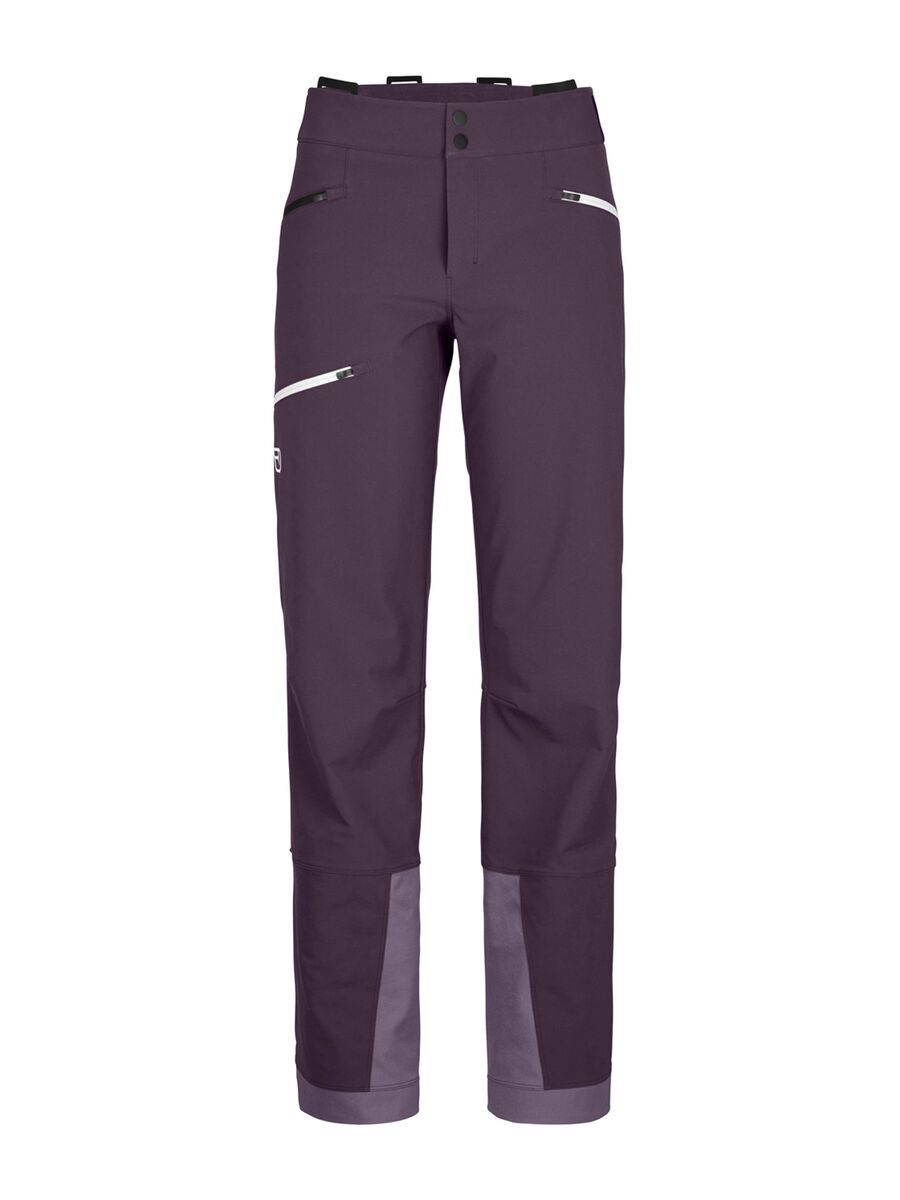 Ortovox Merino Naturetec Pizol Pants W, dark wild berry - Bild 1