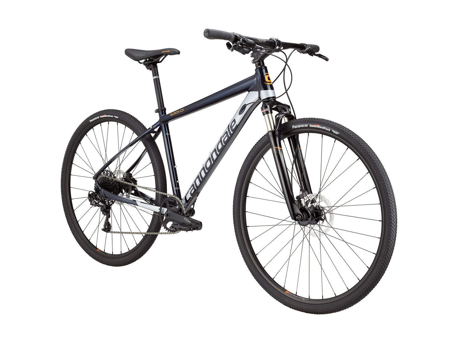 Cannondale Quick CX 2, midnight w/ stingray and tangerine - gloss - Bild 2