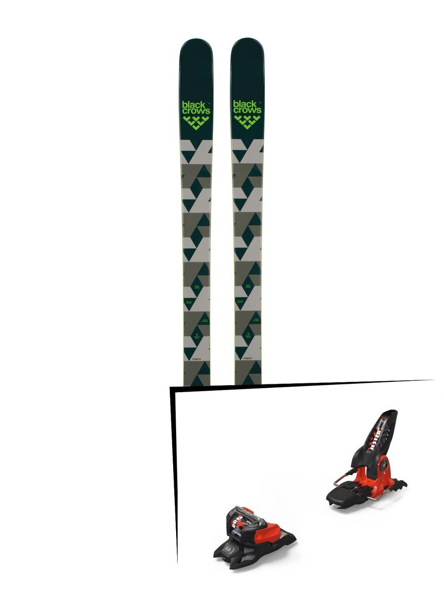 Set: Black Crows Magnis 2018 + Marker Jester 18 Pro ID black/flo-red - Bild 1