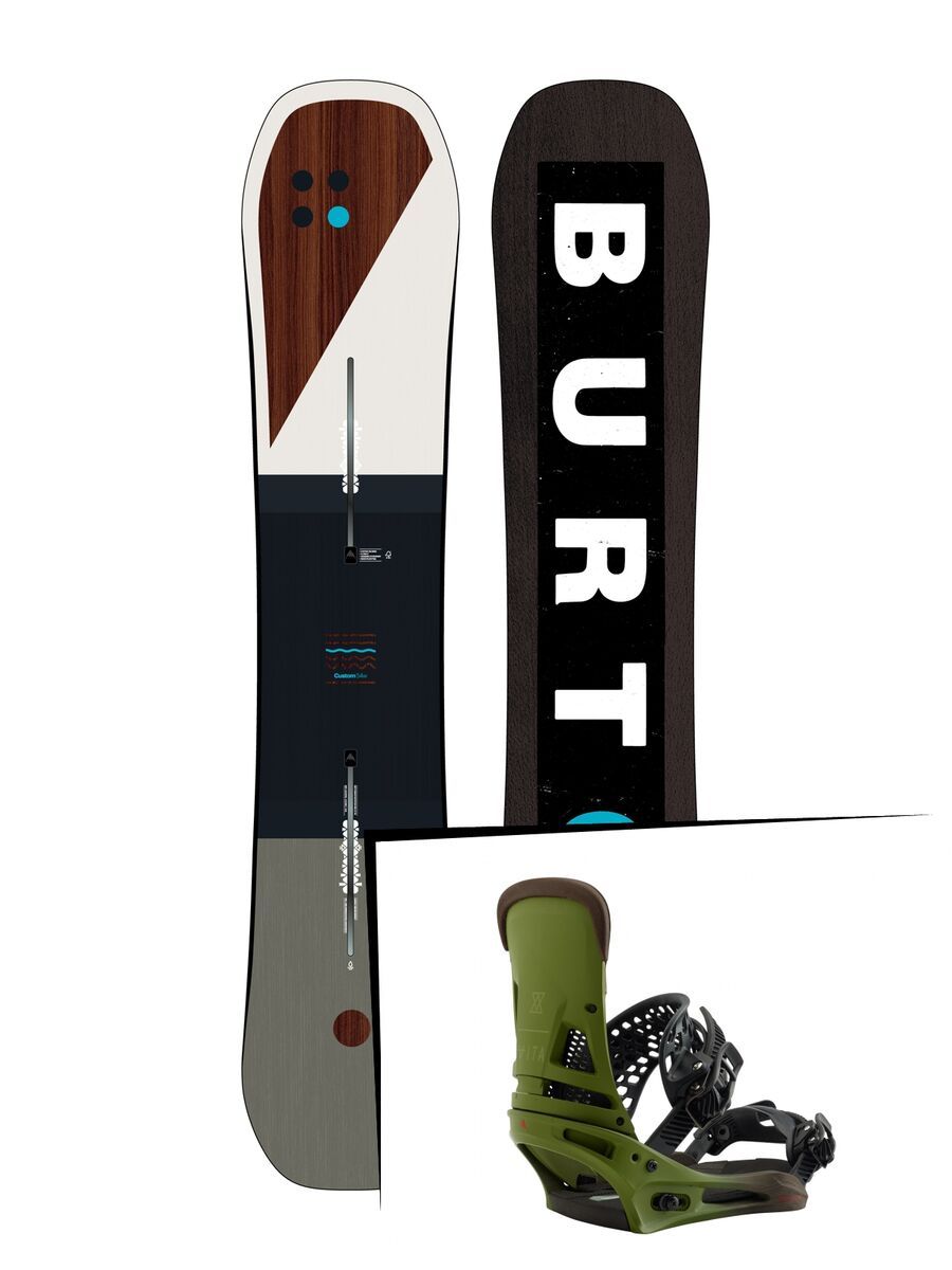 Set: Burton Custom Flying V 2019 +  Malavita (2218357S) - Bild 1