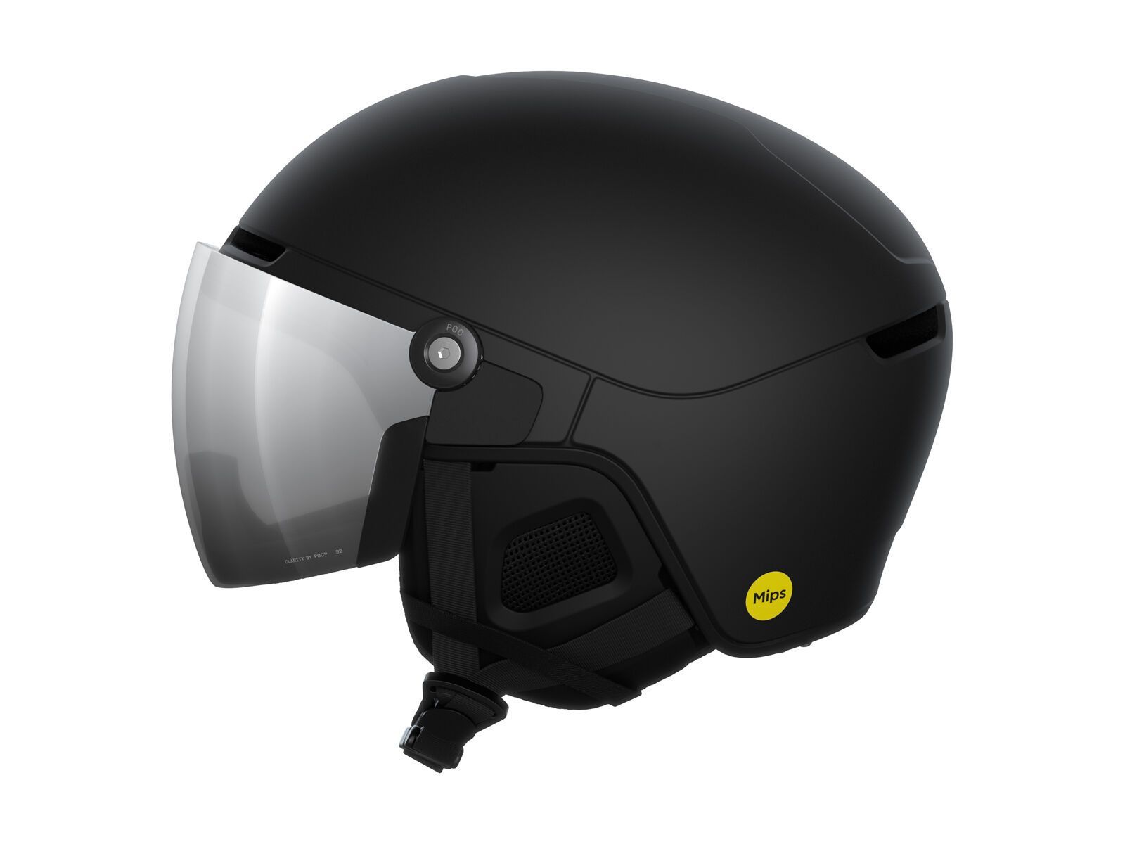 POC Obex Visor, Partly Sunny/Silver / uranium black matt - Bild 1