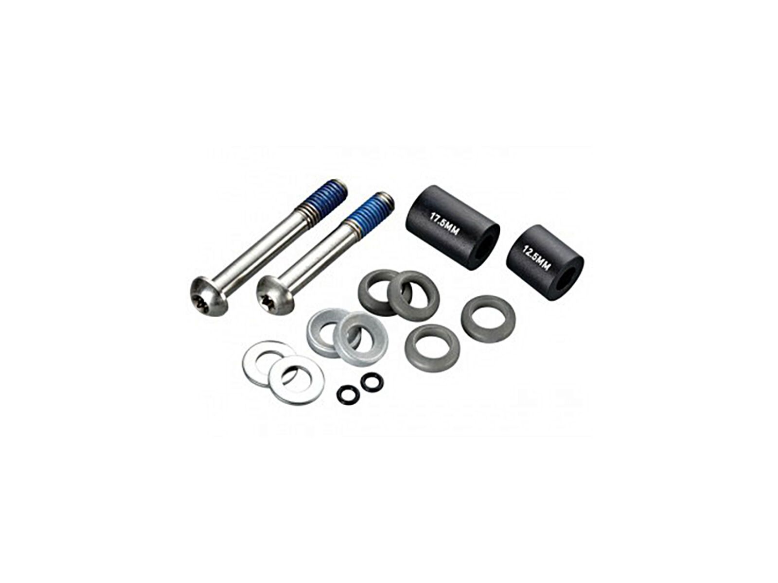 Avid Disc Adapter CPS 20 mm Postmount für 180/160 mm Rotor vorn/hinten, Titanschrauben, schwarz - Bild 1