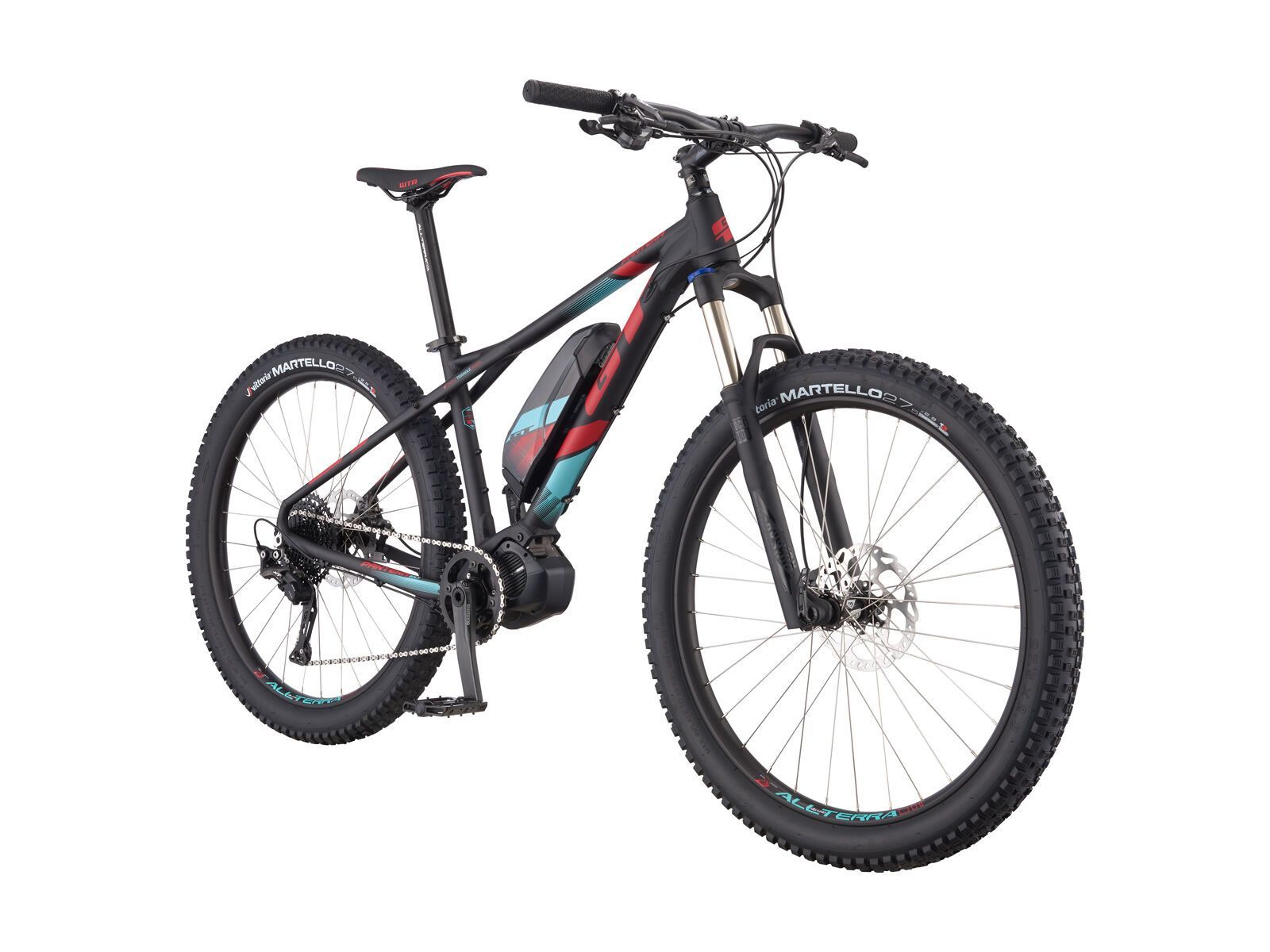 GT ePantera Bolt, satin black w/ red and turquoise - Bild 3