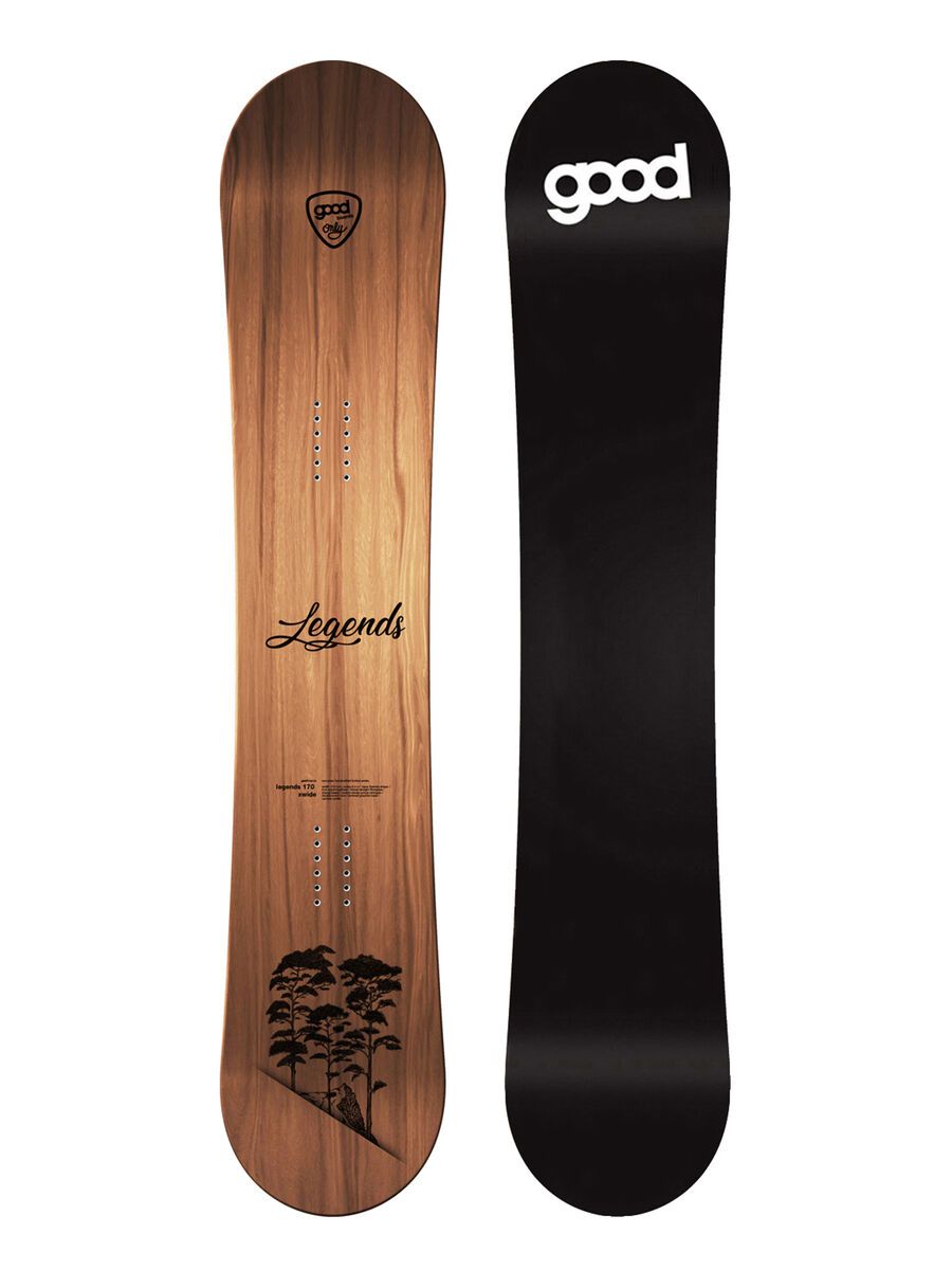 goodboards Legends Camber Mid-Wide, kirsche - Bild 1