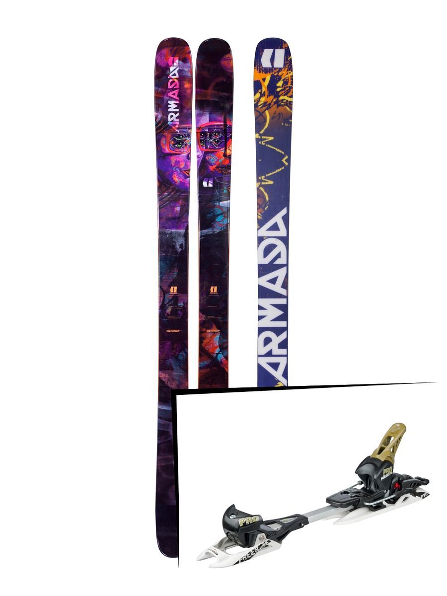 Set: Armada Arv 106 2018 + Fritschi Diamir Freeride Pro schwarz-olive - Bild 1