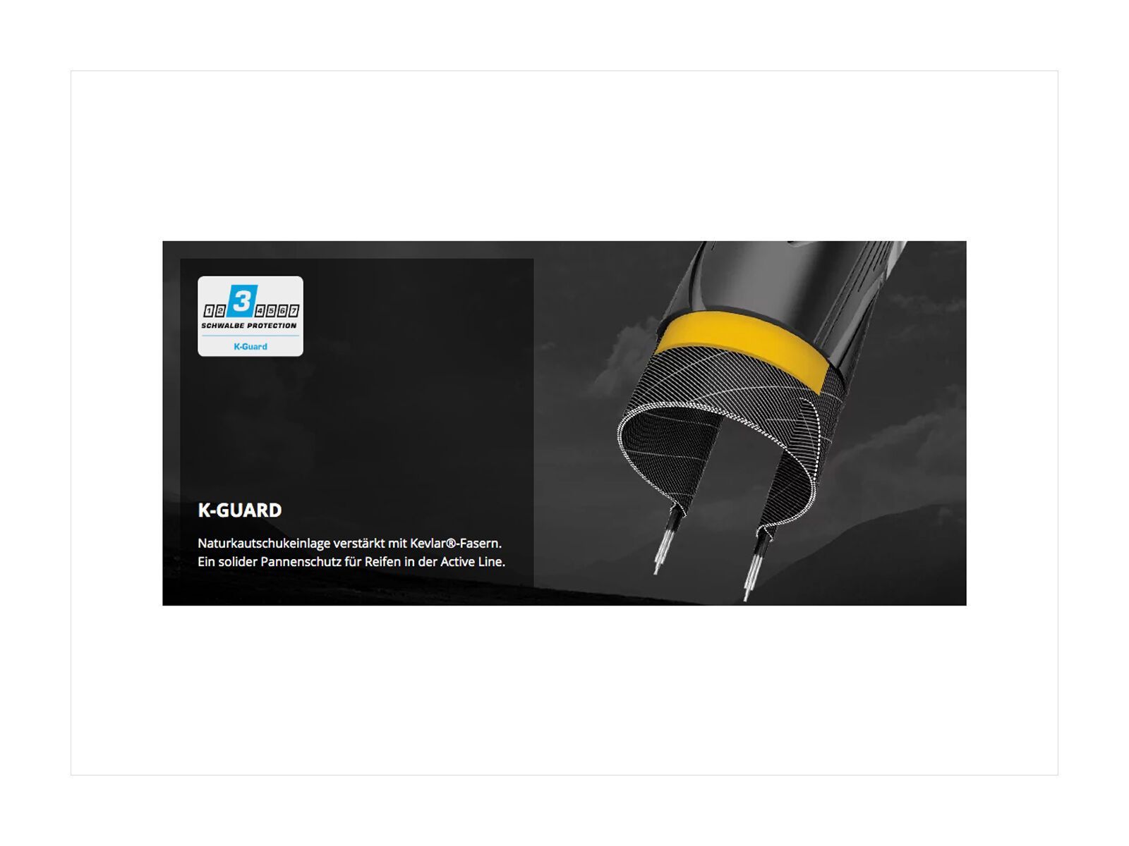 Schwalbe Lugano II Active SiC K-Guard - 700C - Bild 2