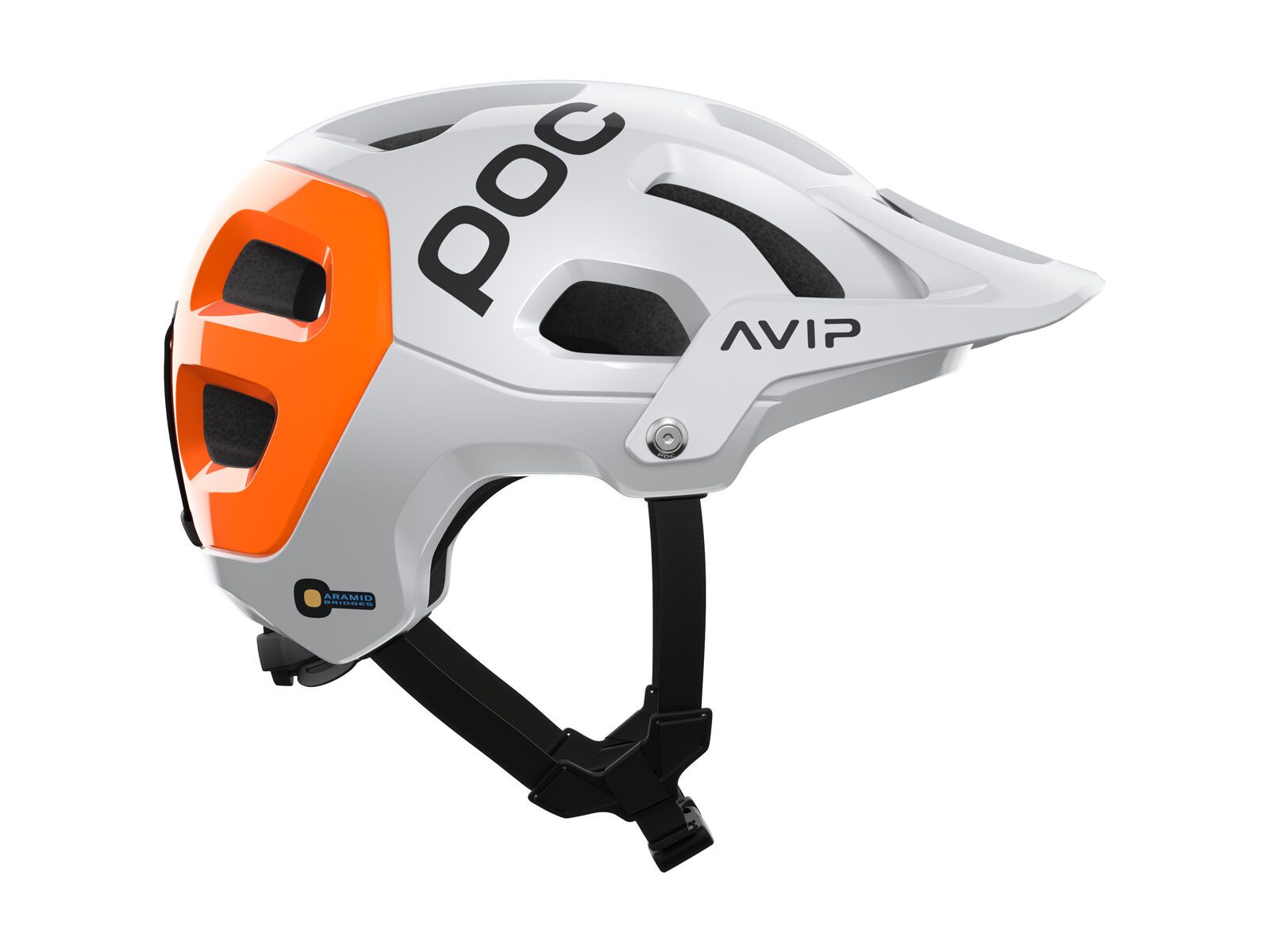 POC Tectal Race MIPS NFC AVIP, hydrogen white/fluorescent orange - Bild 4