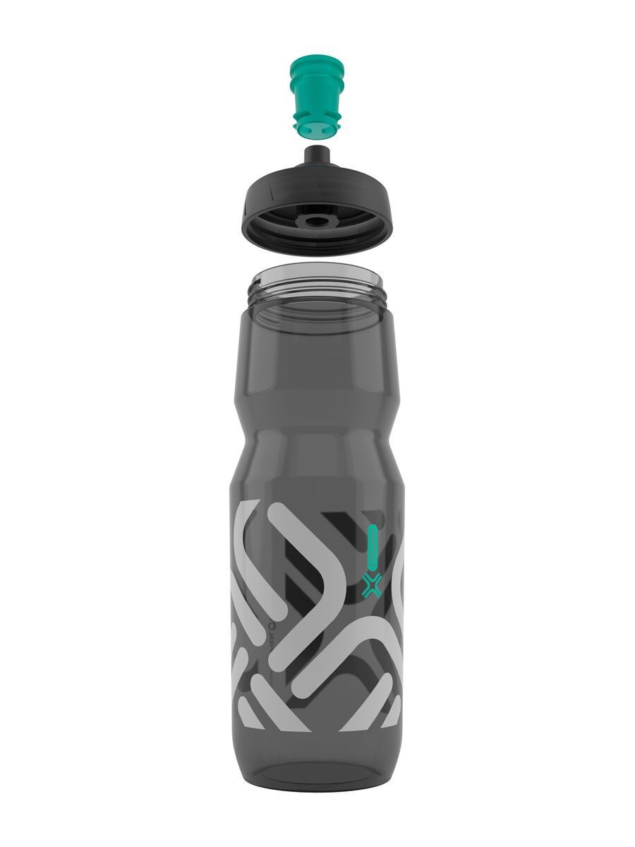 Fidlock Fidguard Bottle 750 Antibacterial, transparent black/grey - Bild 3
