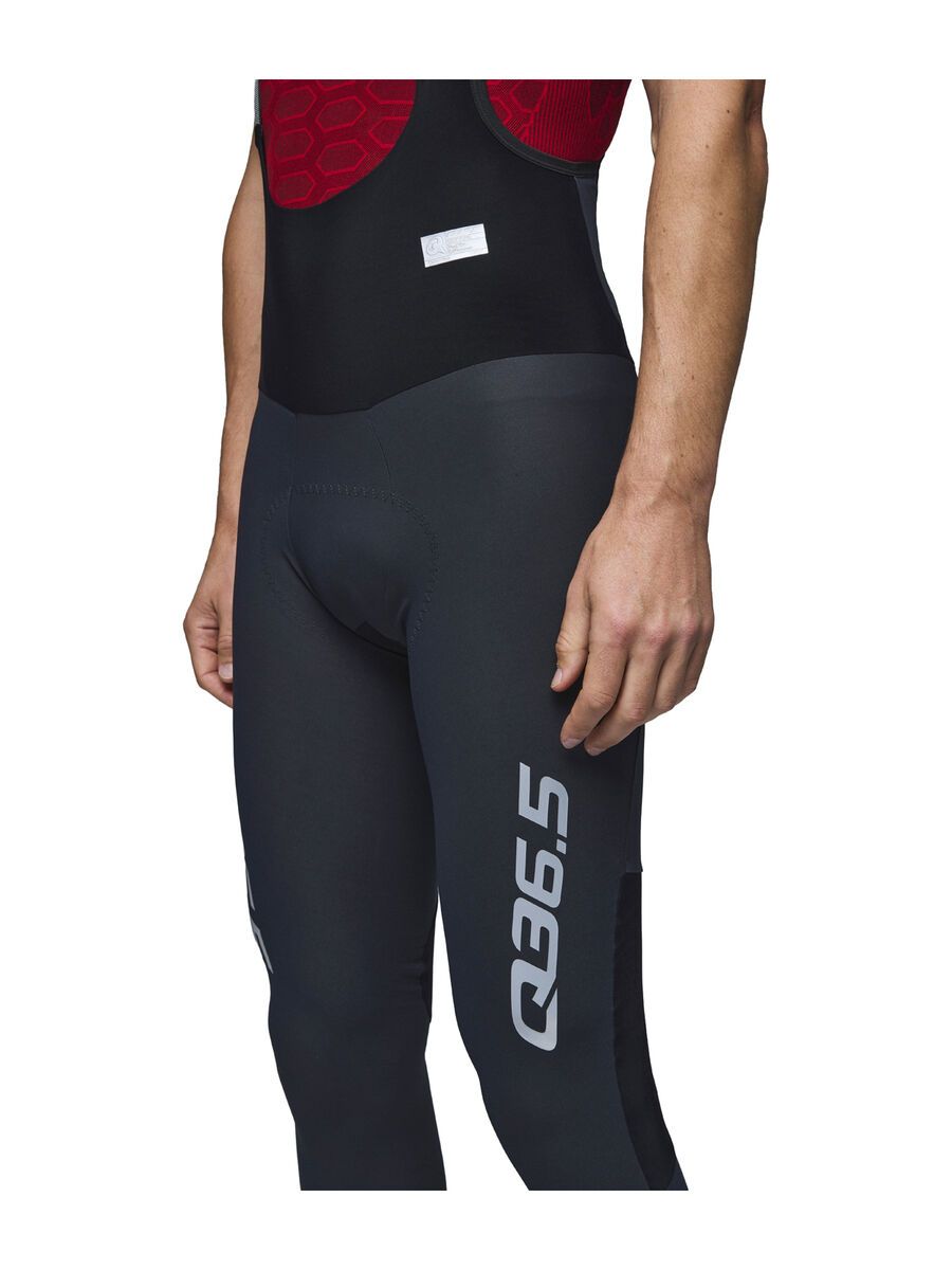 Q36.5 Dottore Hybrid Bib Tights, storm grey - Bild 6