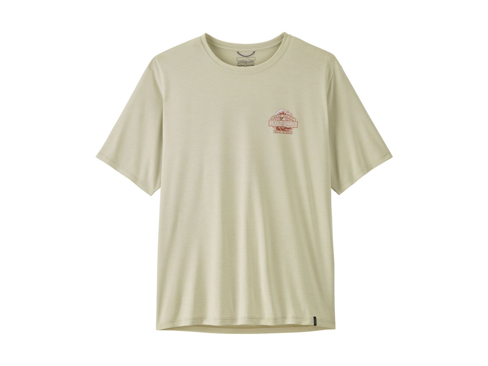 Patagonia Men's Cap Cool Daily Shirt - Great Waves, dyno white - Bild 1