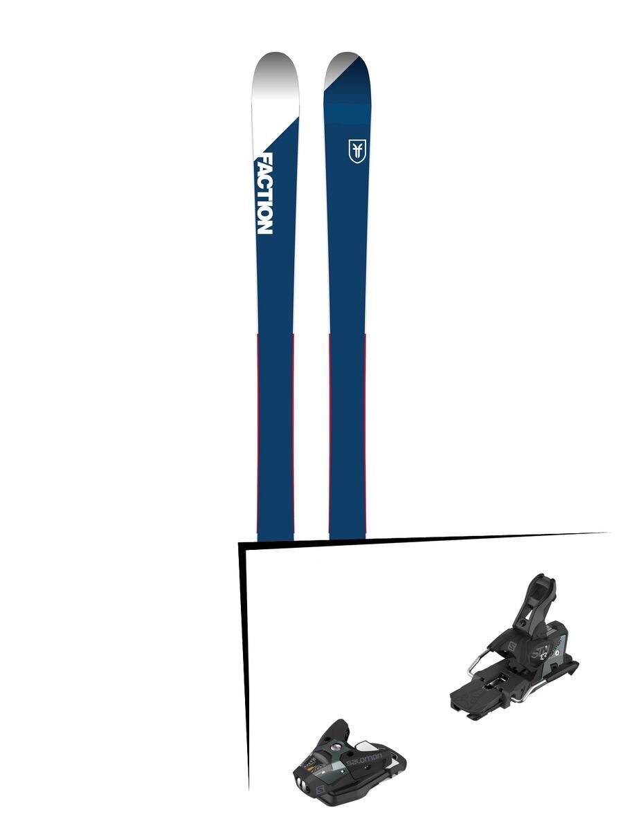 Set: Faction Candide 1.0 2018 + Salomon STH2 WTR 13 black/dark grey - Bild 1