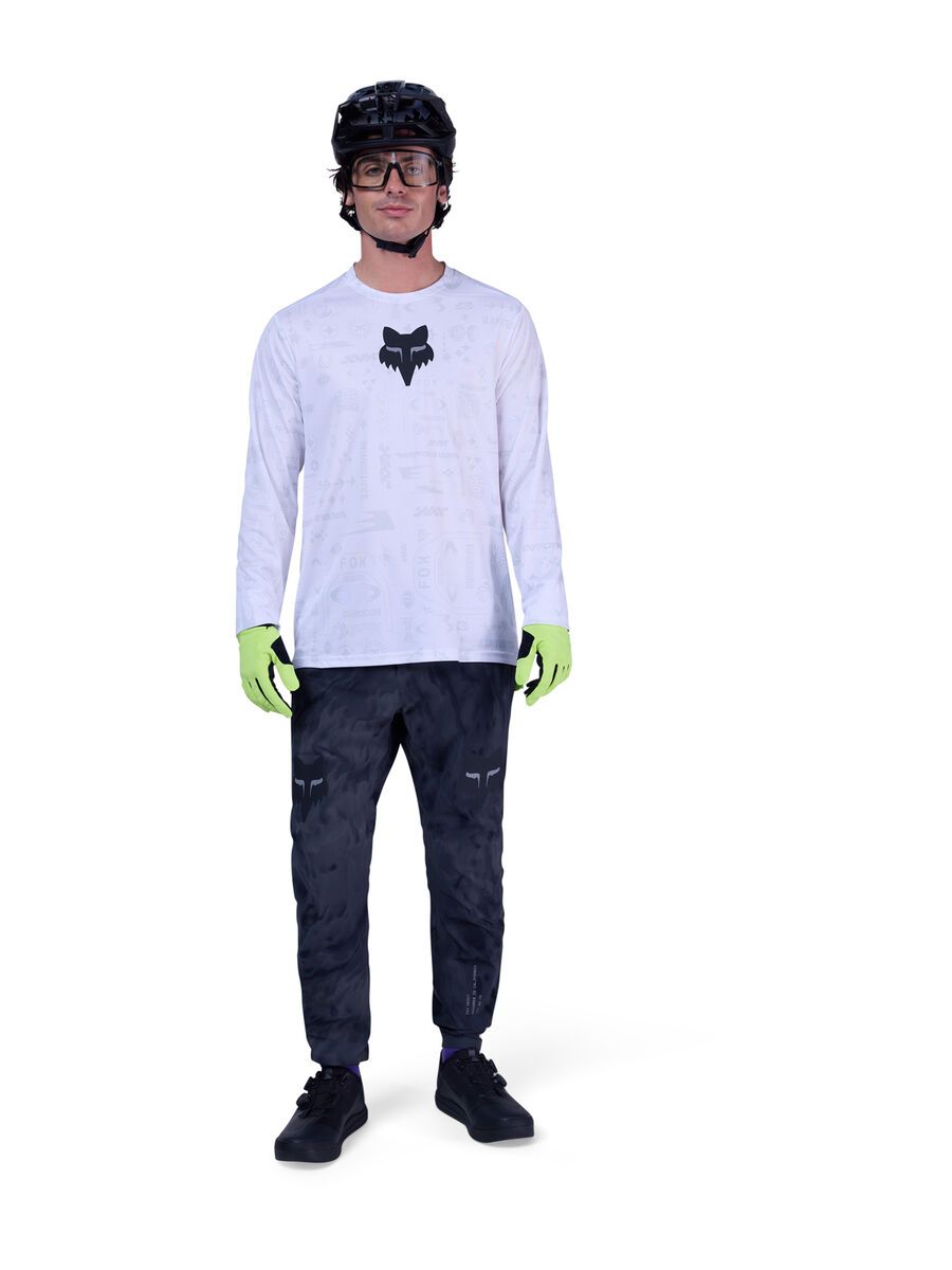 Fox Ranger LS Jersey Lunar, white - Bild 5