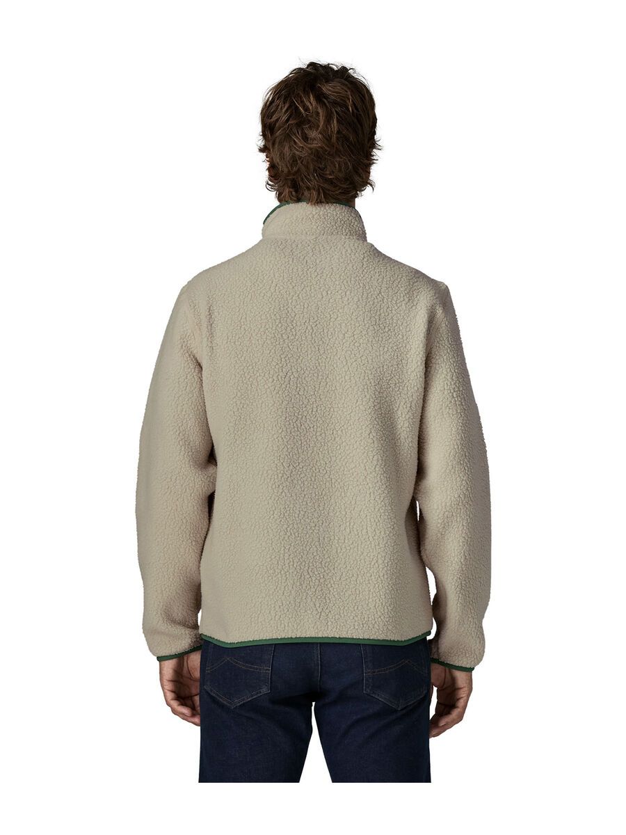 Patagonia Men's Retro Pile Jacket, pelican w/canopy green - Bild 5