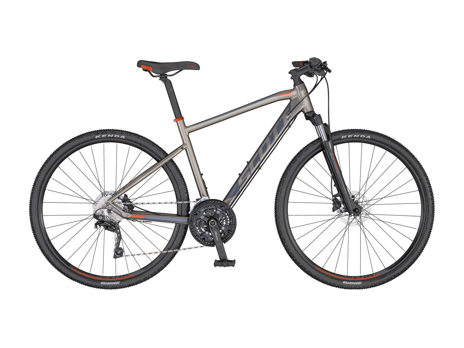 Scott Sub Cross 20 Men, titanio grey/black/orange - Bild 1