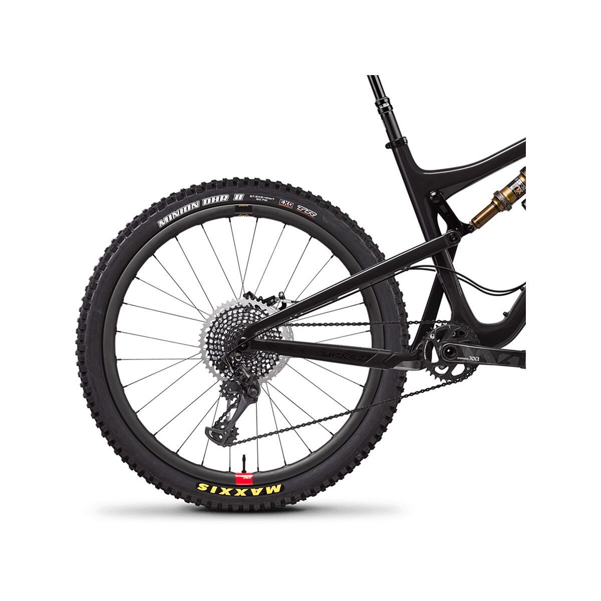 Santa Cruz Bronson CC XX1 Reserve, gloss carbon and sriracha - Bild 5