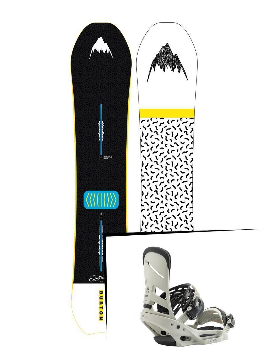 Set: Burton Deep Thinker 2019 +  Mission EST (2218411S) - Bild 1
