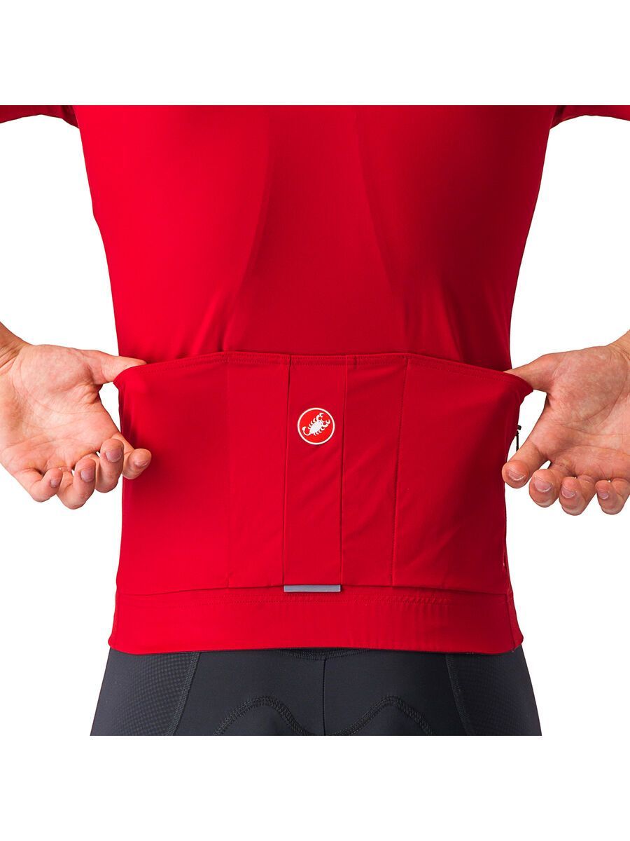 Castelli Elements Jersey, rich red - Bild 4