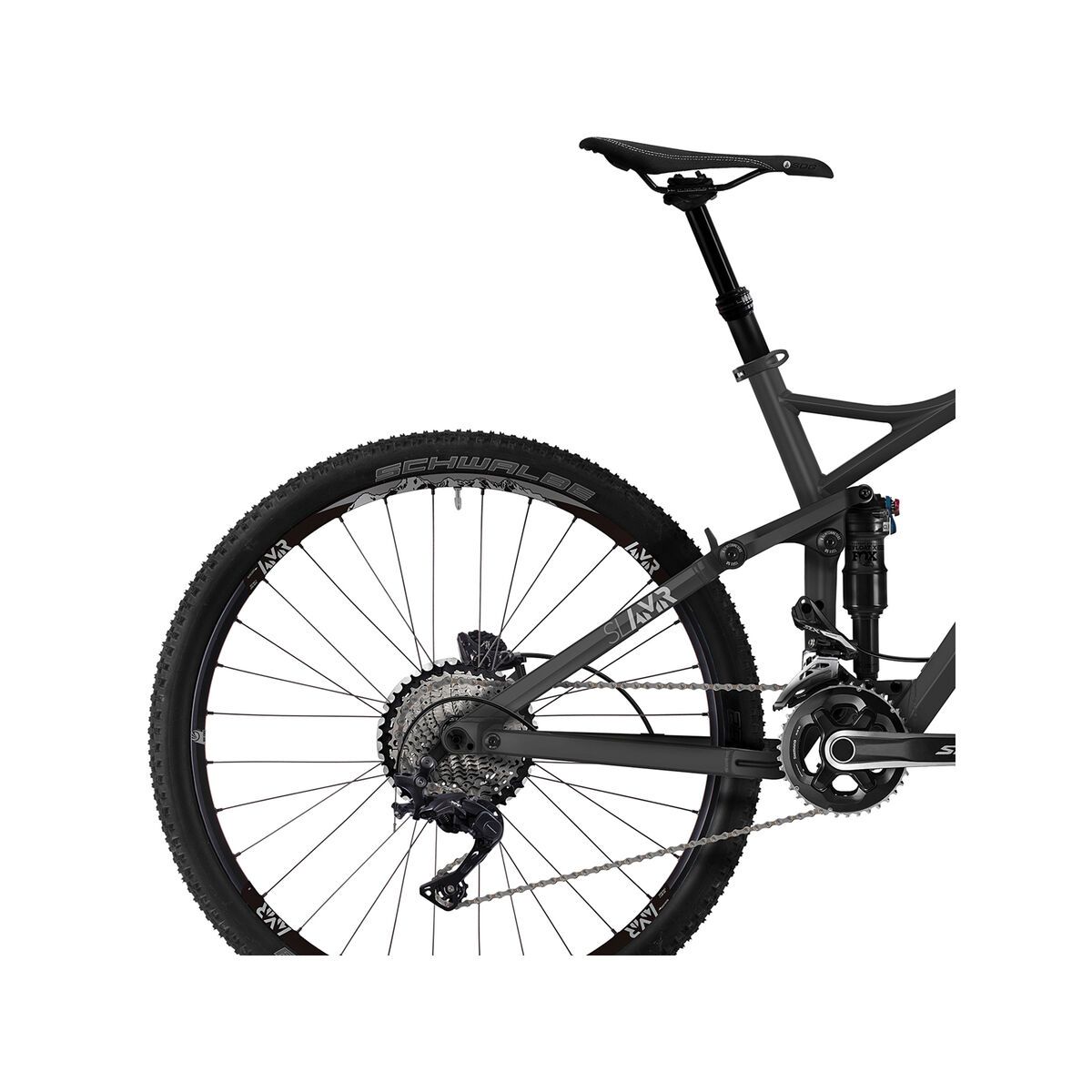 Ghost SL AMR 4 AL, titanium grey/smoke white/gray - Bild 5