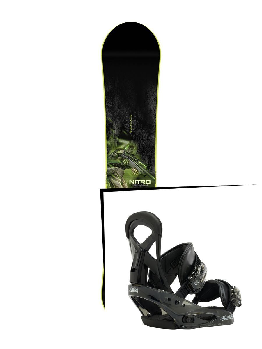 Nitro Set: Marcus Kleveland Mini Pro 2016 + Burton Mission Smalls - Bild 1