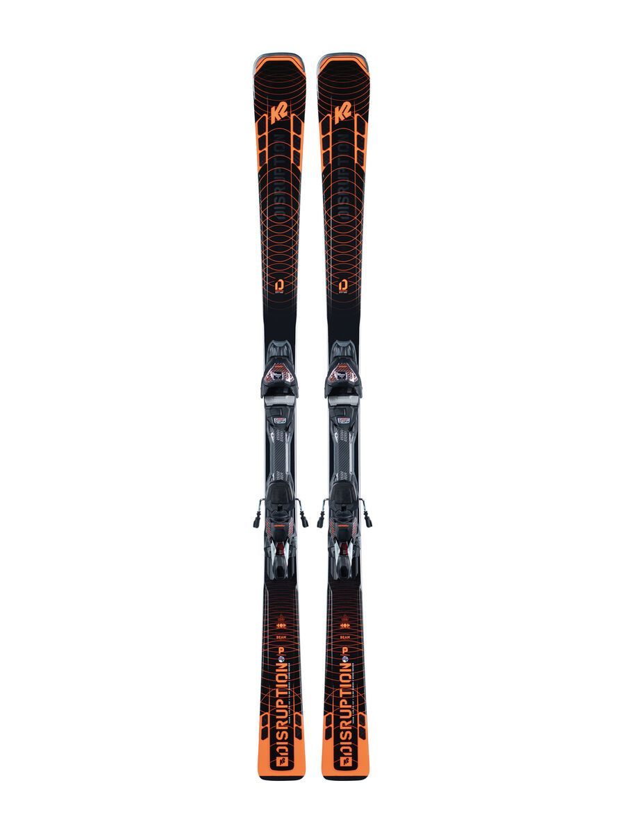 K2 SKI Disruption STi 2021, black-flo orange - Alpinski - Bild 1
