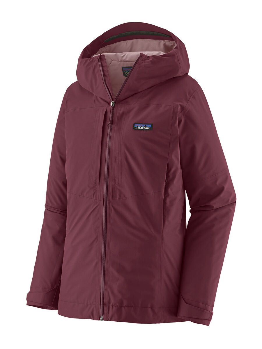 Patagonia Women's Insulated Boulder Fork Rain Jacket, berry fig - Bild 1