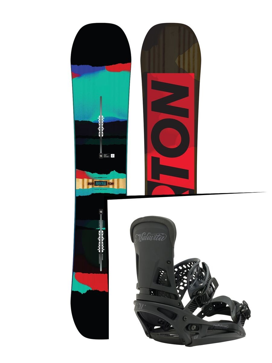 Burton Set: Process Flying V 2016 + Burton Malavita EST - Bild 1