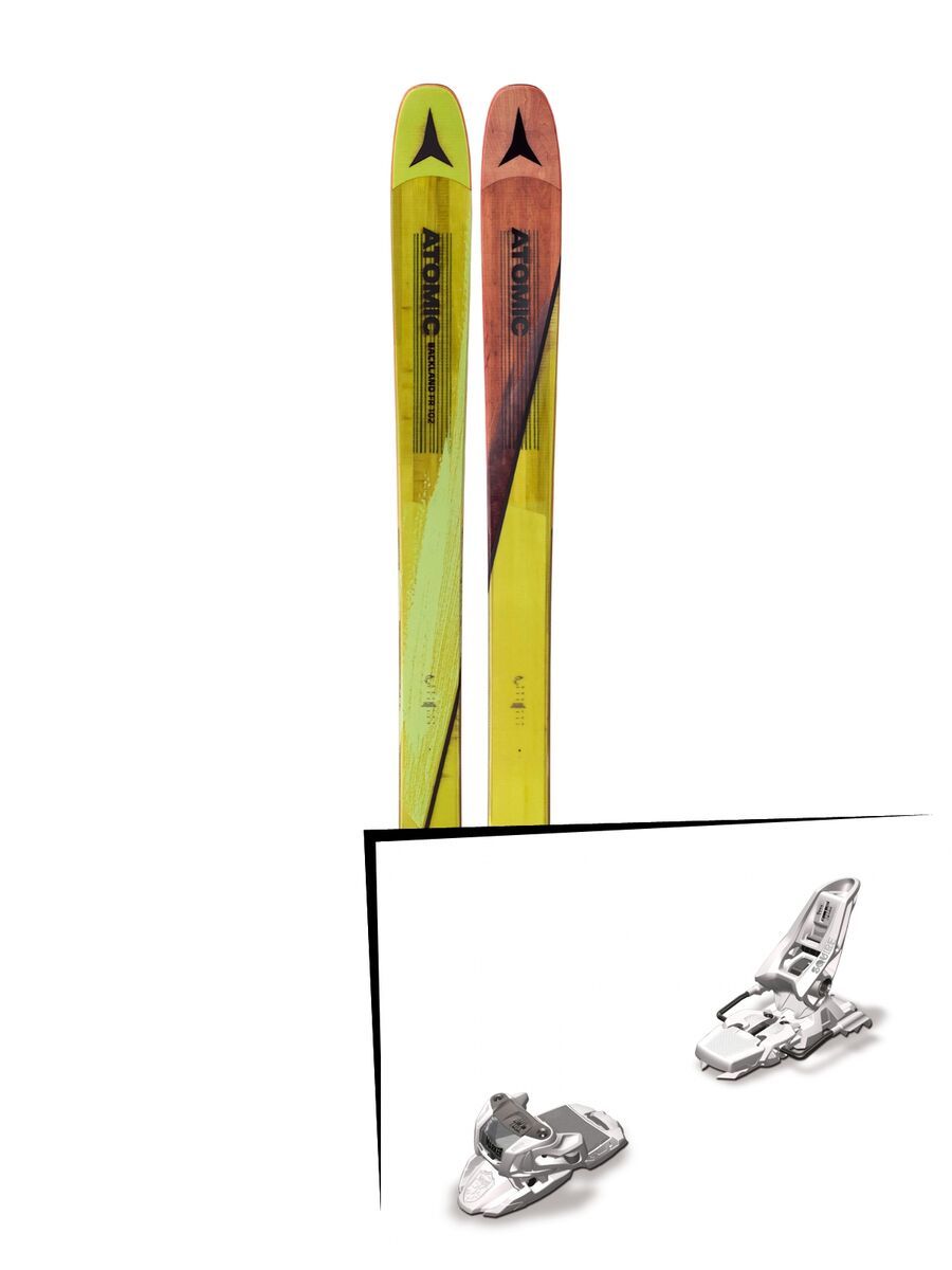 Set: Atomic Backland FR 102 2018 + Marker Squire 11 white - Bild 1