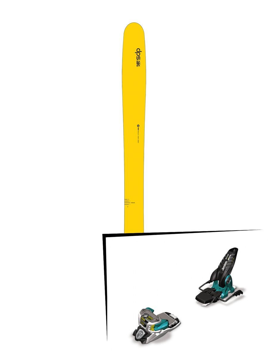 Set: DPS Skis Wailer 112 RP2 2016 + Marker Jester 16 (377329) - Bild 1